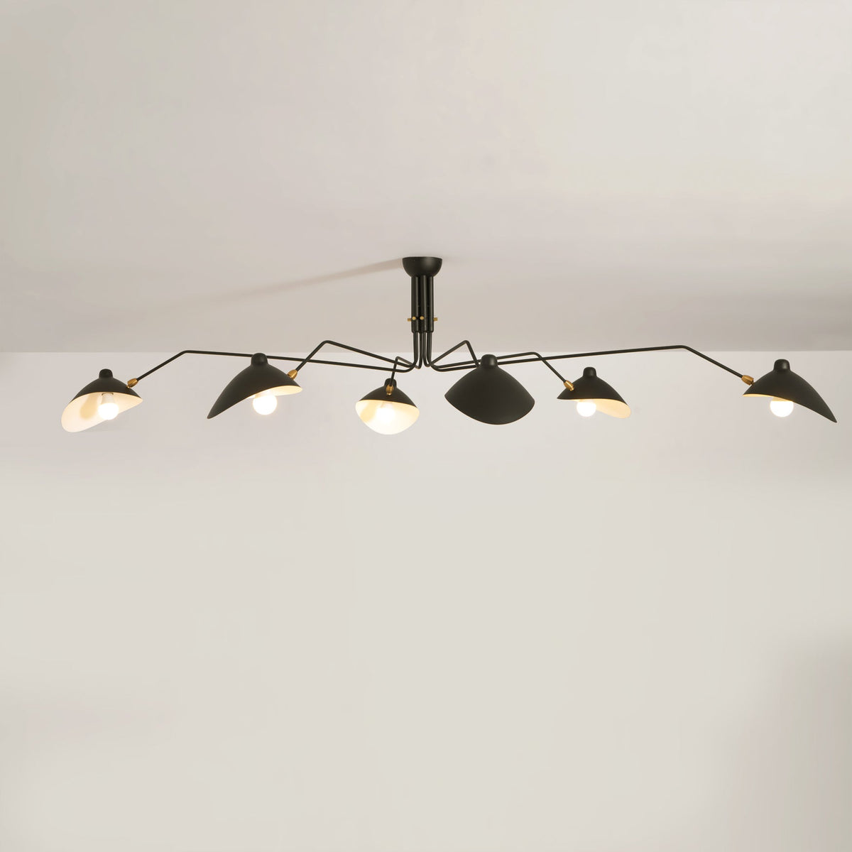 Multi-Arm Spider Ceiling Light Fixture-Lighting > Ceiling Lights-casanuva-casanuva