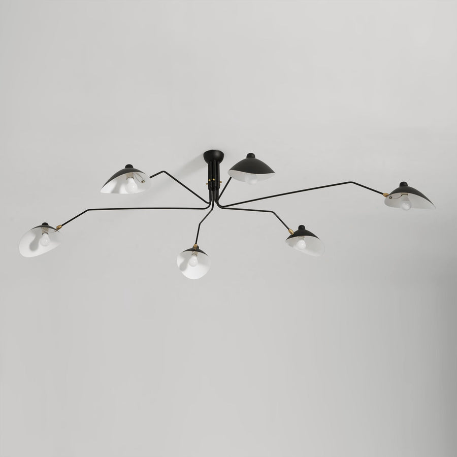 Multi-Arm Spider Ceiling Light Fixture-Lighting > Ceiling Lights-casanuva-casanuva