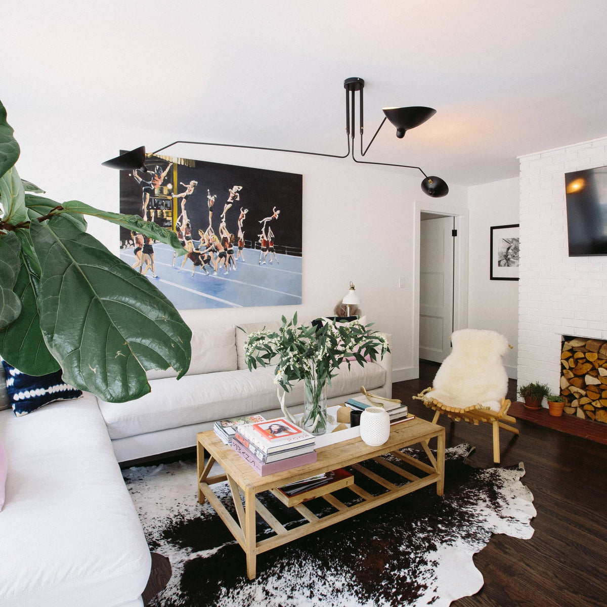 Multi-Arm Spider Ceiling Light Fixture-Lighting > Ceiling Lights-casanuva-casanuva