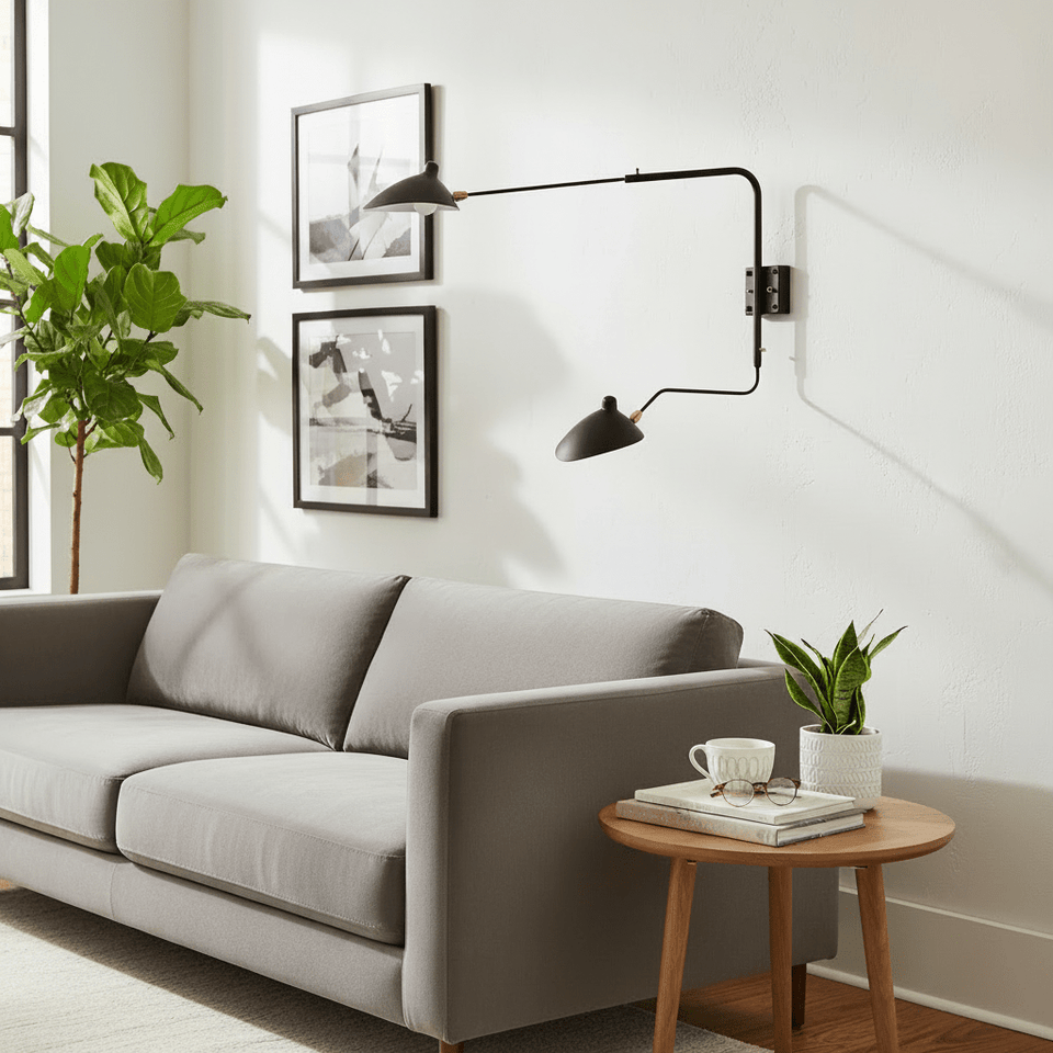 Multi-Arm Wall Sconce Light Fixture-Lighting > Wall Lights-casanuva-casanuva