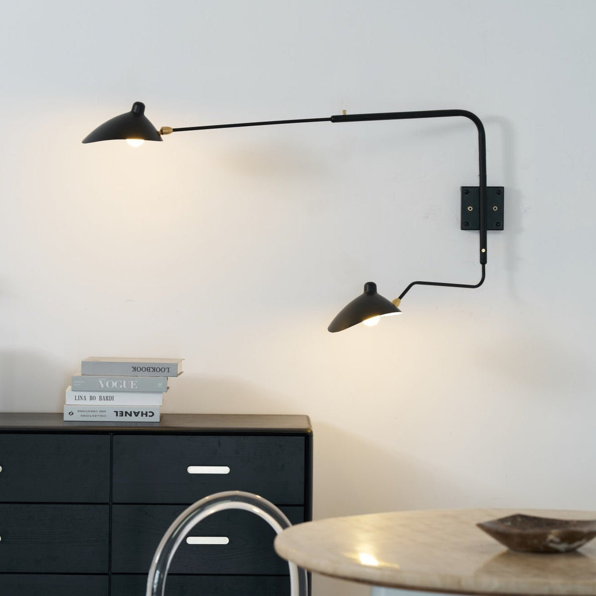 Multi-Arm Wall Sconce Light Fixture-Lighting > Wall Lights-casanuva-casanuva