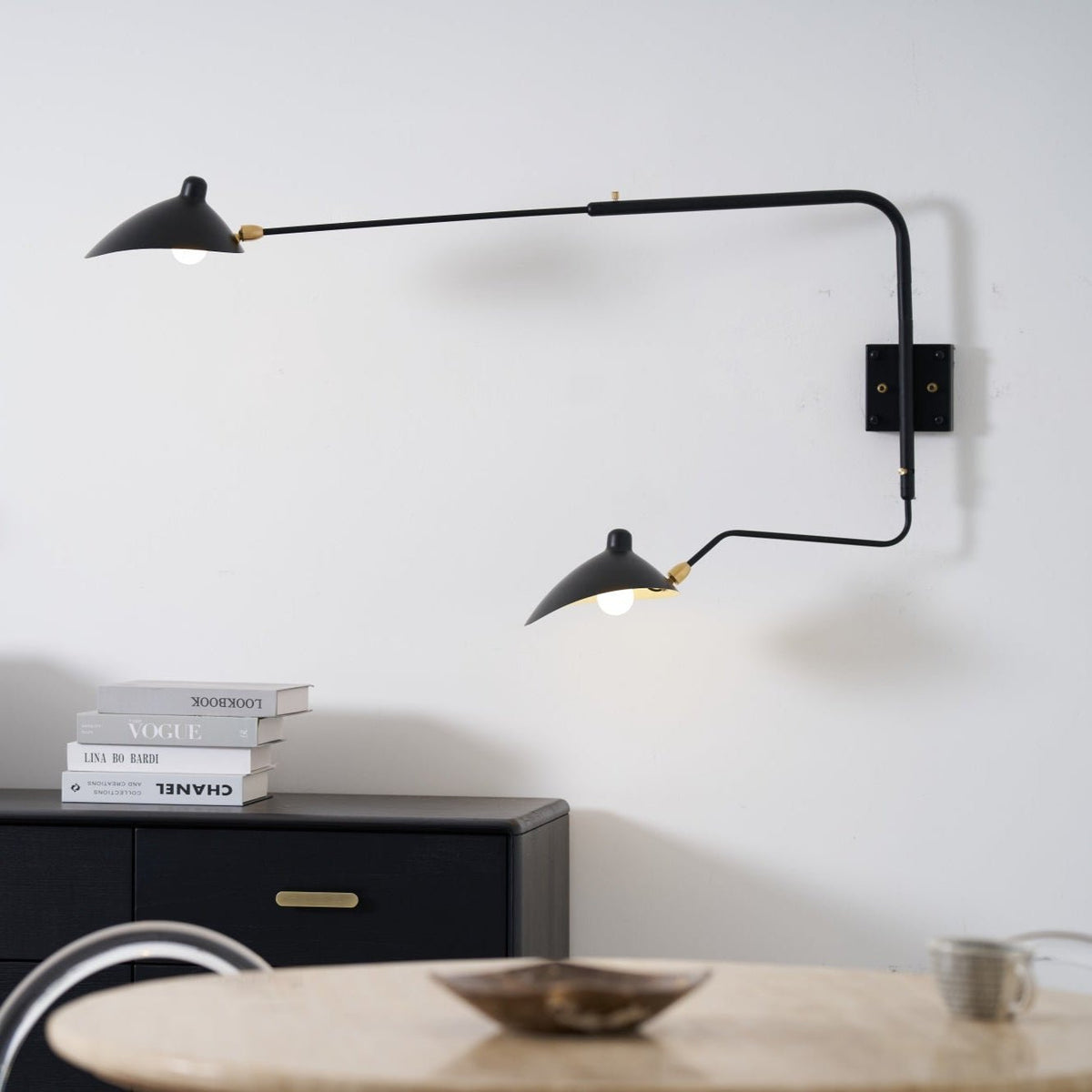 Multi-Arm Wall Sconce Light Fixture-Lighting > Wall Lights-casanuva-casanuva