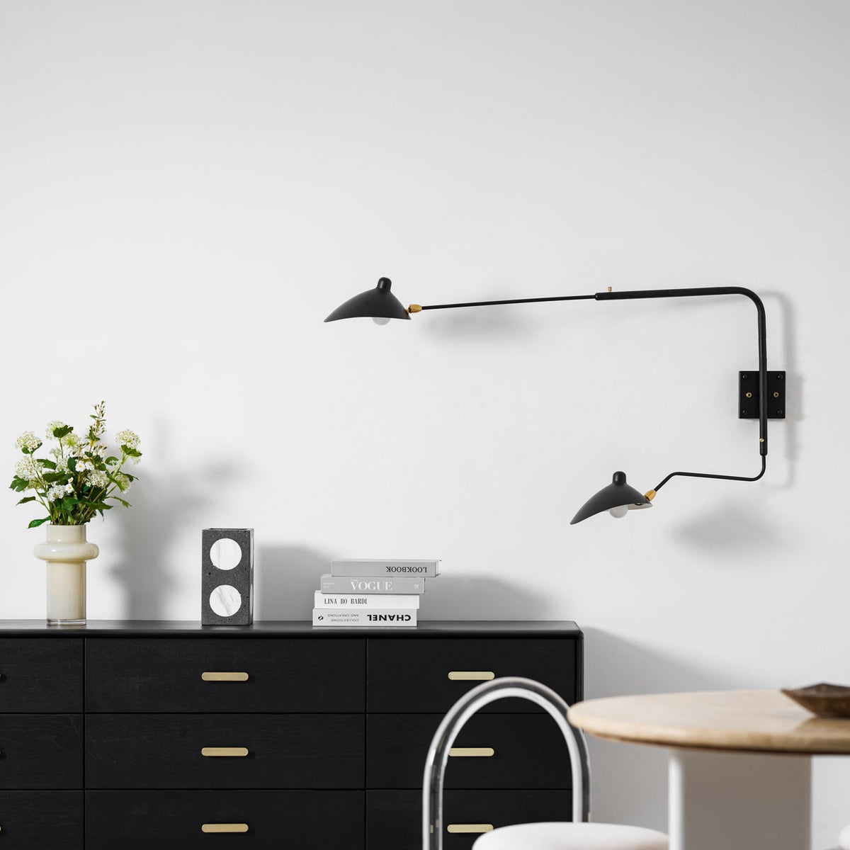Multi-Arm Wall Sconce Light Fixture-Lighting > Wall Lights-casanuva-casanuva