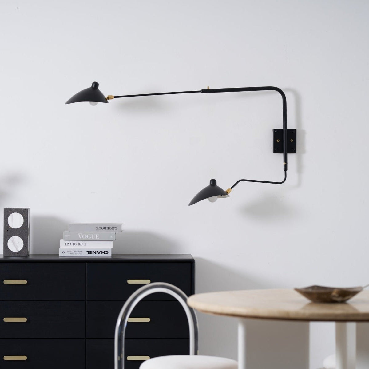 Multi-Arm Wall Sconce Light Fixture-Lighting > Wall Lights-casanuva-casanuva