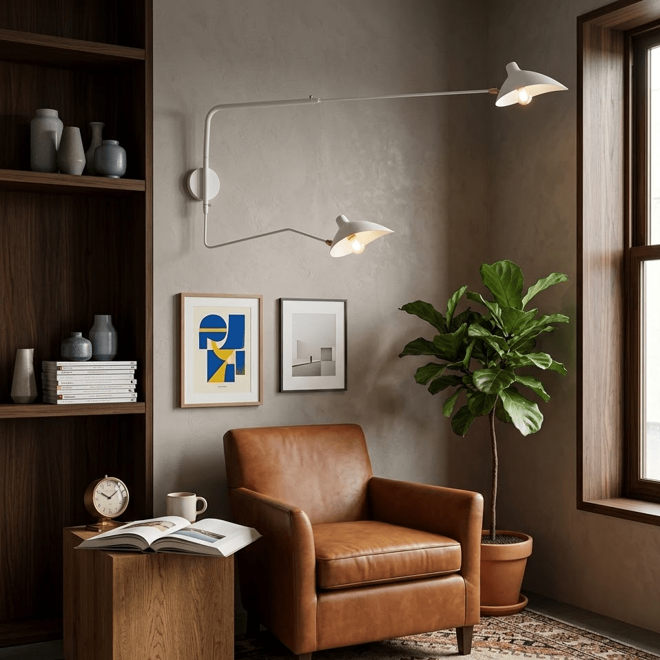 Multi-Arm Wall Sconce Light Fixture-Lighting > Wall Lights-casanuva-casanuva