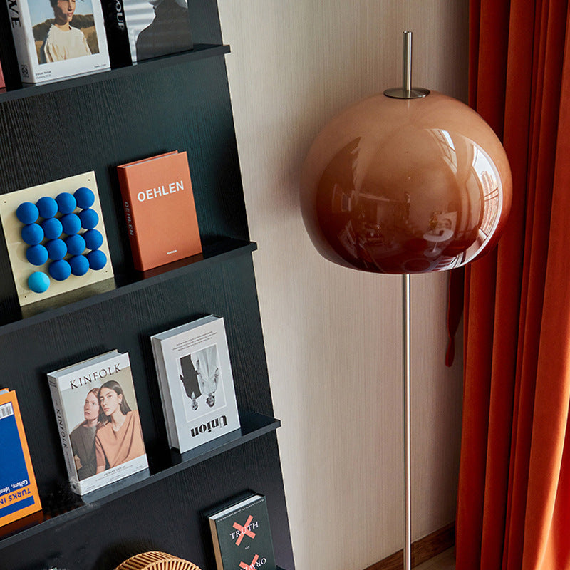 Mushroom Glass 2-Light Floor Lamp Contemporary Retro Design-Lighting > Floor Lamps-casanuva-casanuva