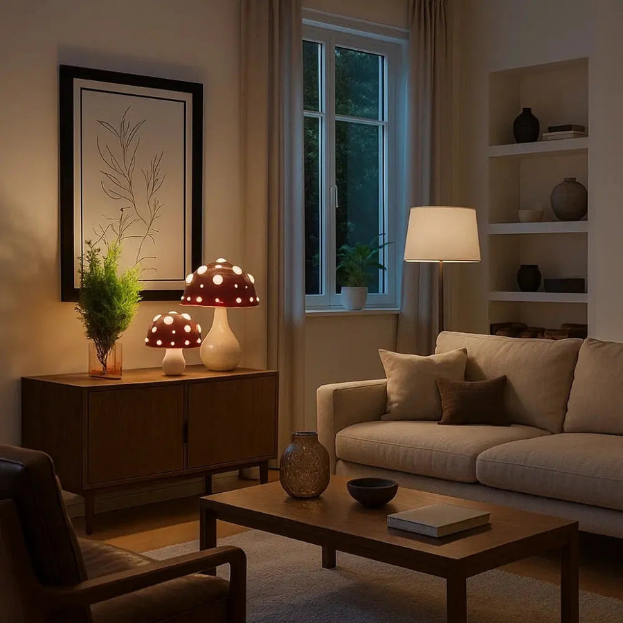 Mushroom Lamp LED Glow Light-Lighting > Ambient Lighting-casanuva-casanuva