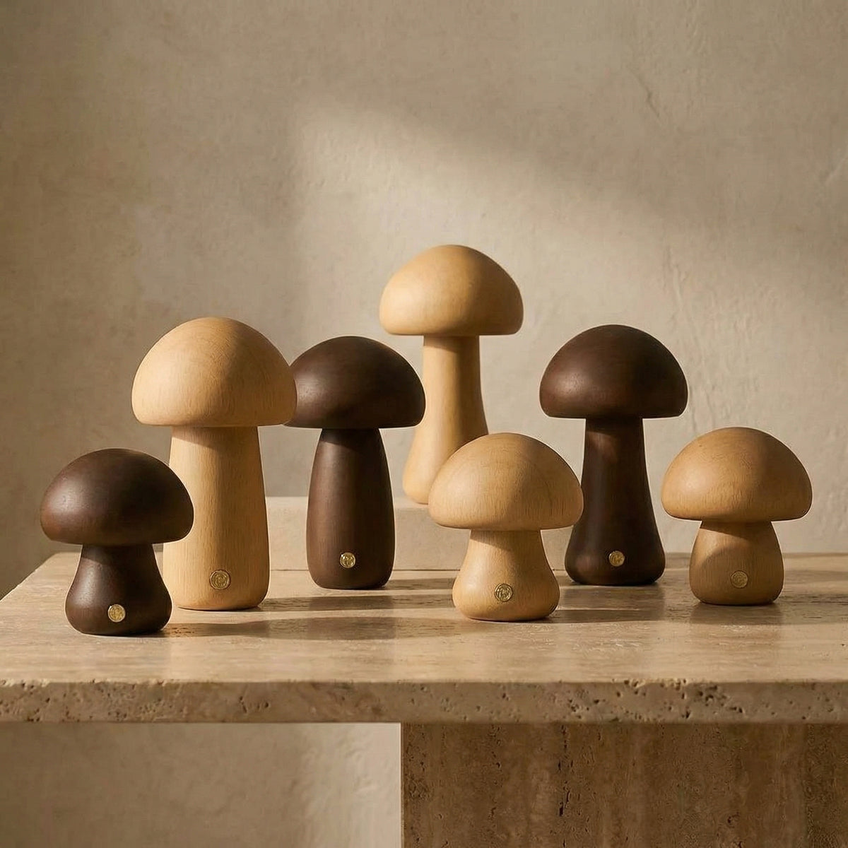 Mushroom Table Lamp Bohemian Style-Lighting > Table Lamps-casanuva-casanuva