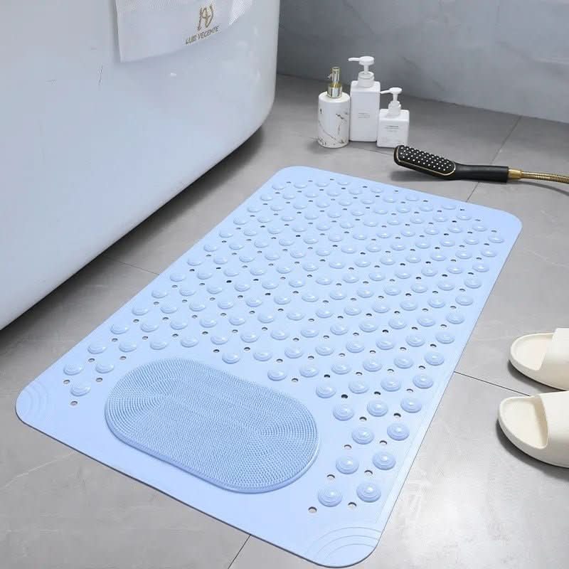 Non-Slip Shower Mat for Safety and Comfort in the Bathroom-Bedding & Bath > Bath Mats-casanuva-Blue-38x69cm-casanuva