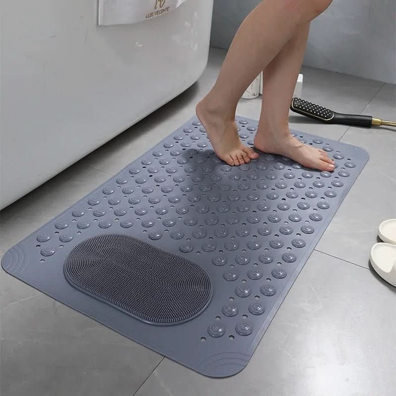 Non-Slip Shower Mat for Safety and Comfort in the Bathroom-Bedding & Bath > Bath Mats-casanuva-Gray-38x69cm-casanuva