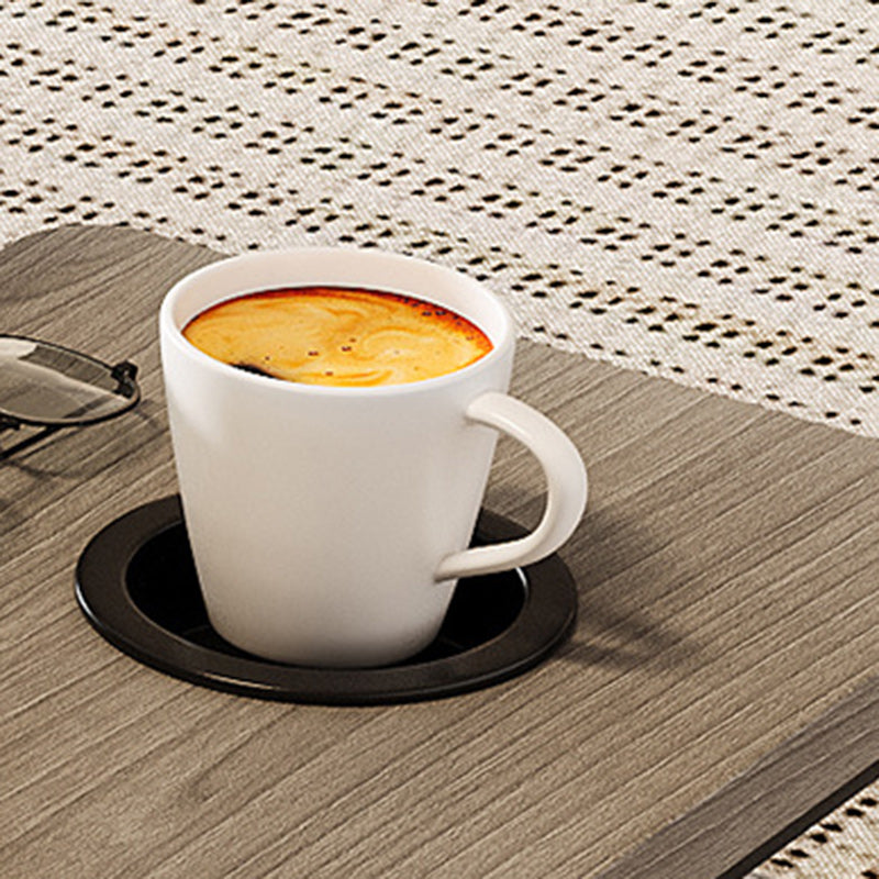 Nordic Carbon Steel MDF Rectangular Desk Foldable Angle Adjustable with 2-Tray Saucer-Furniture > Desks-casanuva-casanuva