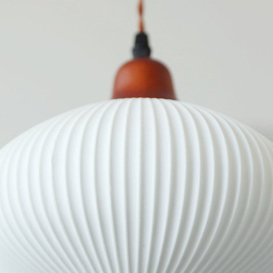 Nordic Ceramic White Pendant Light for Dining Room-Lighting > Pendant Lights-casanuva-casanuva