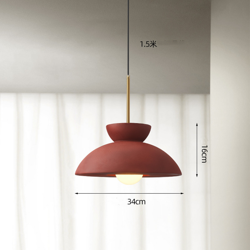Nordic Minimalist Resin Pendant Light for Dining Room-Lighting > Pendant Lights-casanuva-casanuva