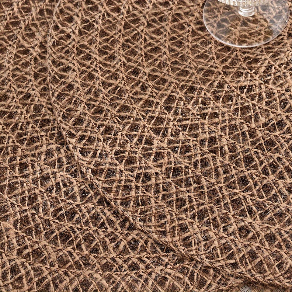 Nordic Round Woven Placemats Set of 4 Boho Table Mats for Dining and Events-Kitchen & Dining > Placemats-casanuva-casanuva