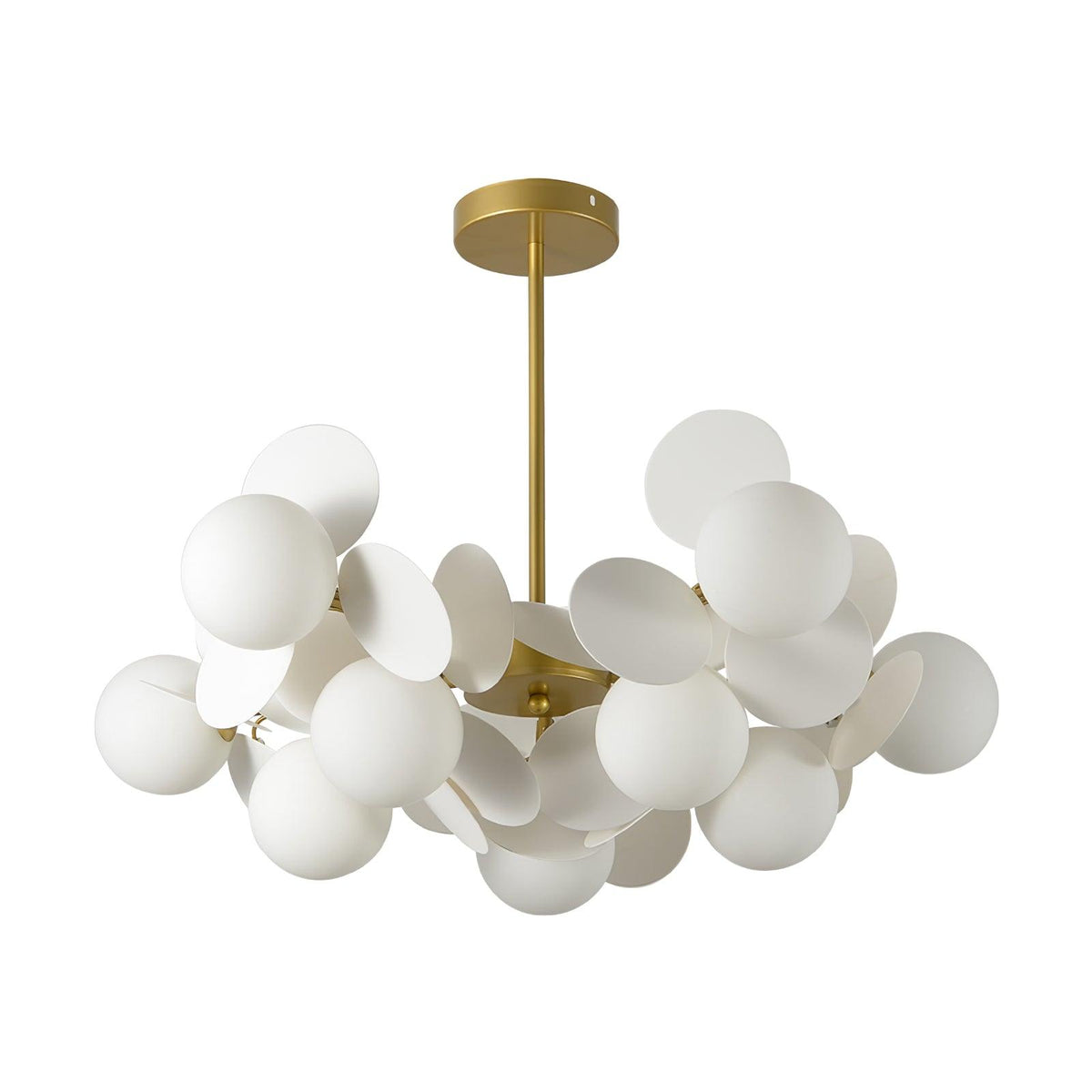 Off White Tree Chandelier Light Fixture-Lighting > Chandeliers & Pendant Lights-casanuva-casanuva
