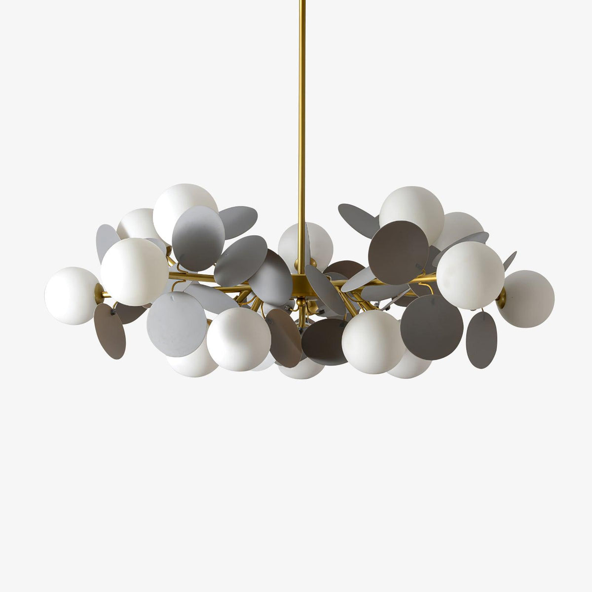 Off White Tree Chandelier Light Fixture-Lighting > Chandeliers & Pendant Lights-casanuva-casanuva