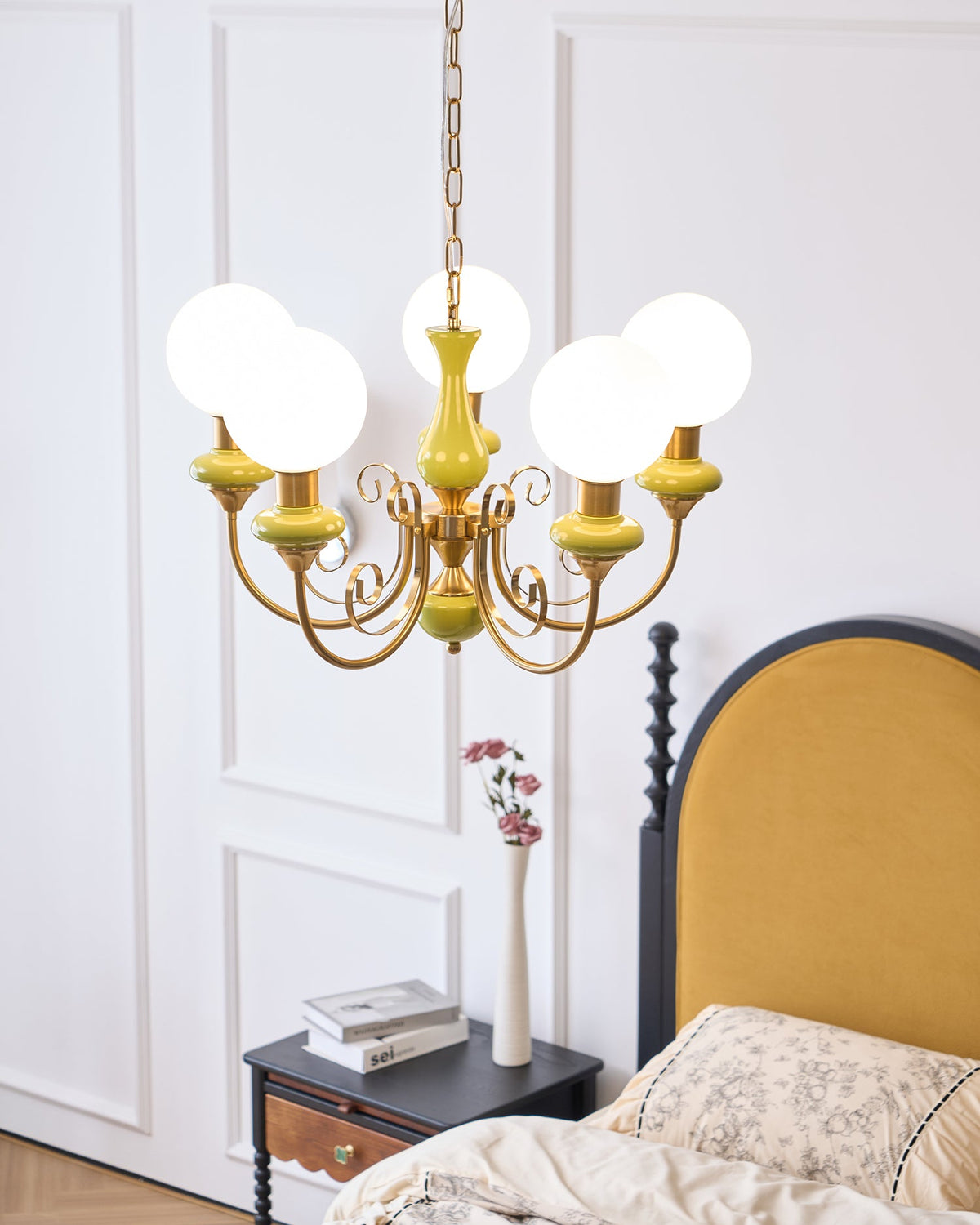 Onyx Crystal Chandelier-Lighting > Chandeliers & Pendant Lights-casanuva-casanuva