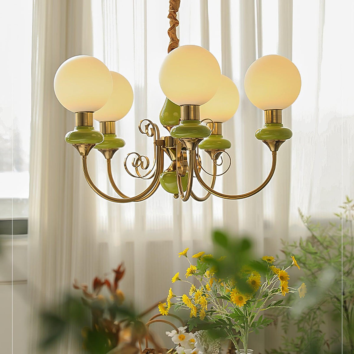 Onyx Crystal Chandelier-Lighting > Chandeliers & Pendant Lights-casanuva-casanuva