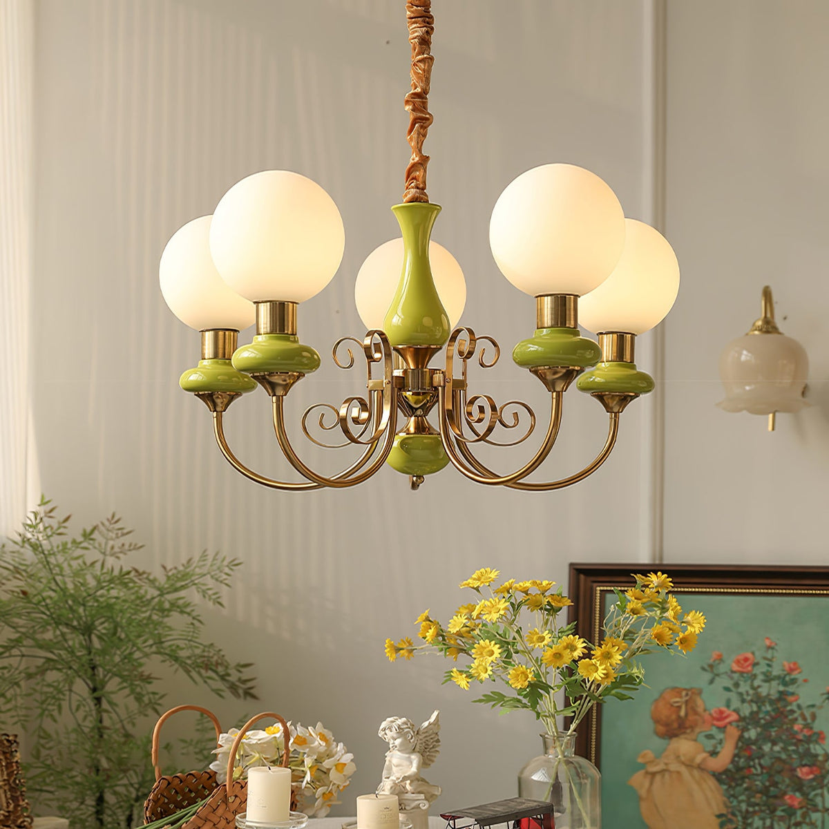 Onyx Crystal Chandelier-Lighting > Chandeliers & Pendant Lights-casanuva-casanuva