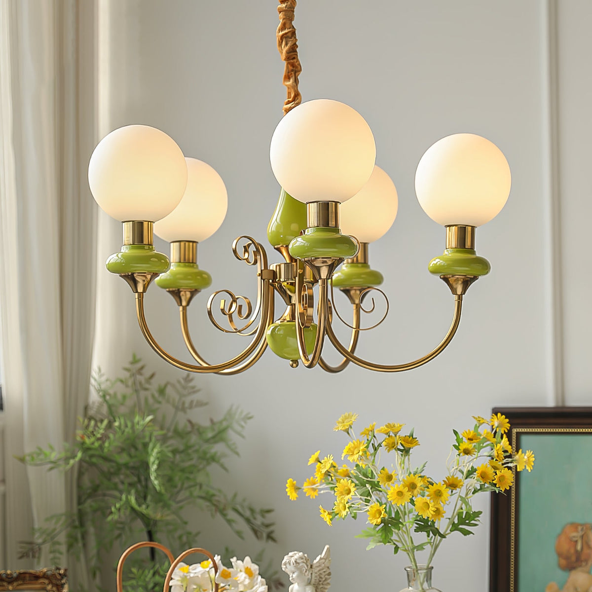 Onyx Crystal Chandelier-Lighting > Chandeliers & Pendant Lights-casanuva-casanuva