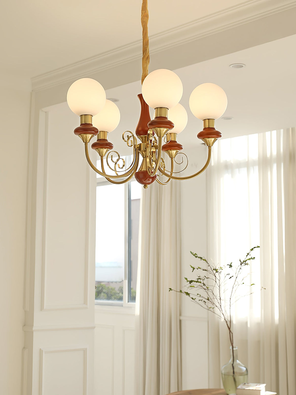 Onyx Crystal Chandelier-Lighting > Chandeliers & Pendant Lights-casanuva-casanuva