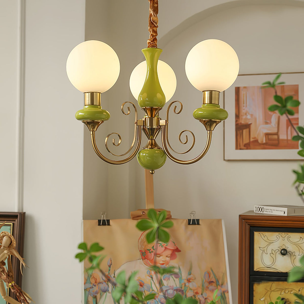 Onyx Crystal Chandelier-Lighting > Chandeliers & Pendant Lights-casanuva-casanuva