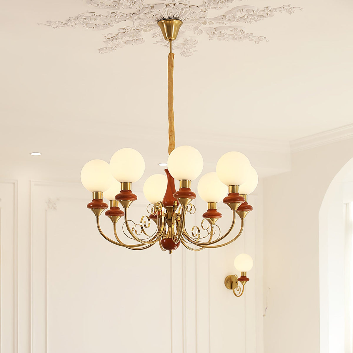 Onyx Crystal Chandelier-Lighting > Chandeliers & Pendant Lights-casanuva-casanuva