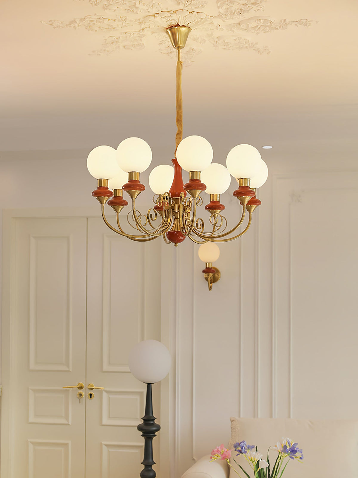 Onyx Crystal Chandelier-Lighting > Chandeliers & Pendant Lights-casanuva-casanuva