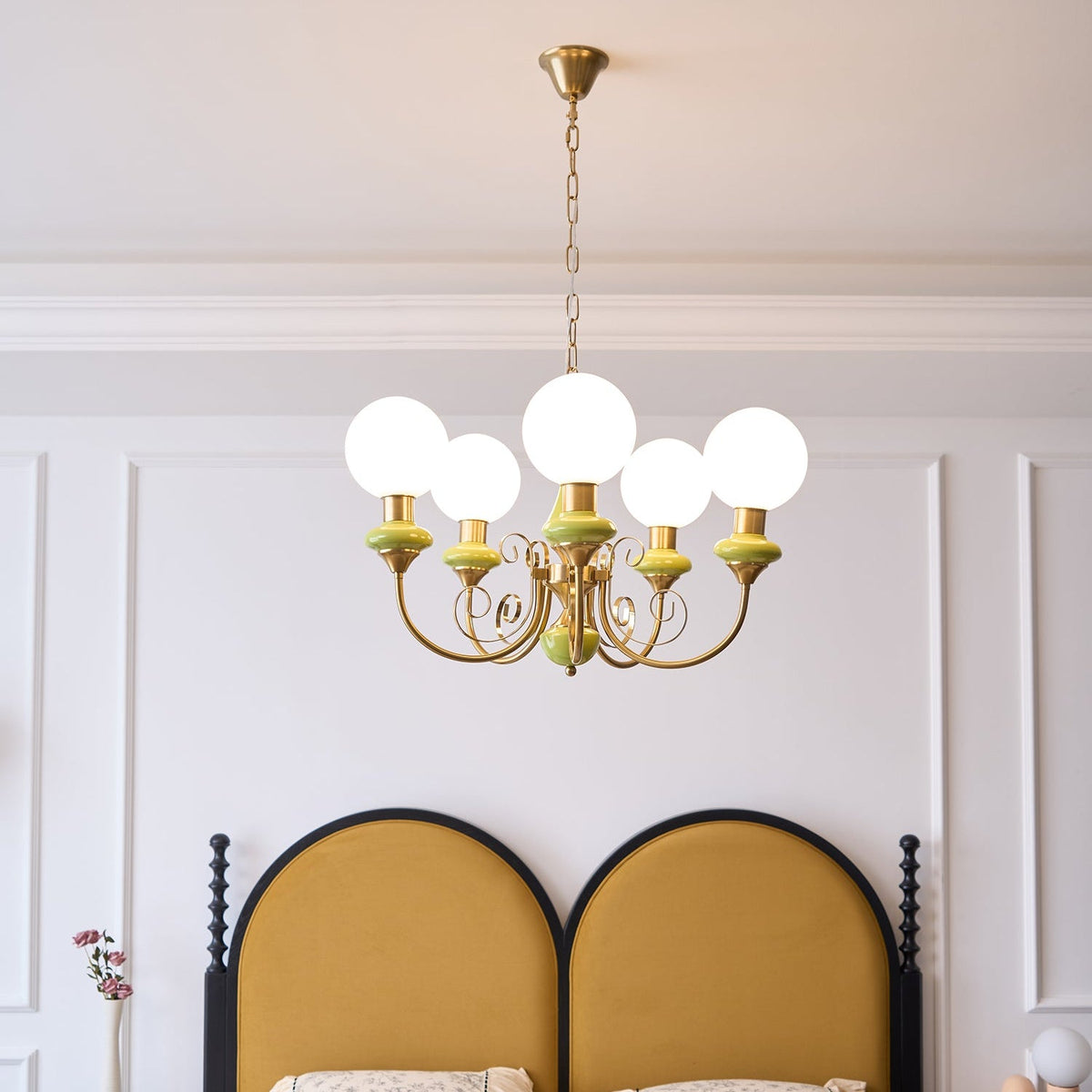 Onyx Crystal Chandelier-Lighting > Chandeliers & Pendant Lights-casanuva-casanuva