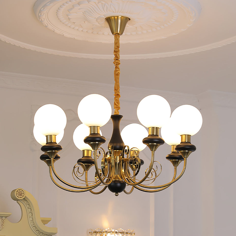 Onyx Crystal Chandelier-Lighting > Chandeliers & Pendant Lights-casanuva-casanuva