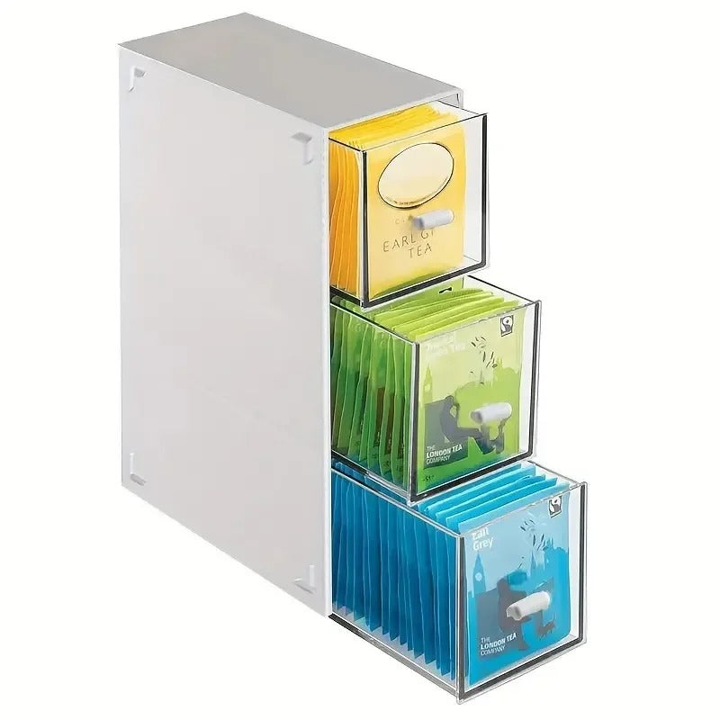 Organizer with Drawer for Home Office Storage-Home Decor > Decorative Accessories-casanuva-casanuva