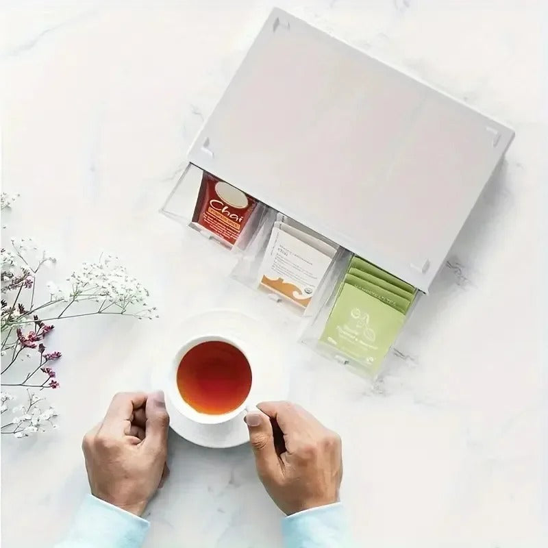 Organizer with Drawer for Home Office Storage-Home Decor > Decorative Accessories-casanuva-casanuva