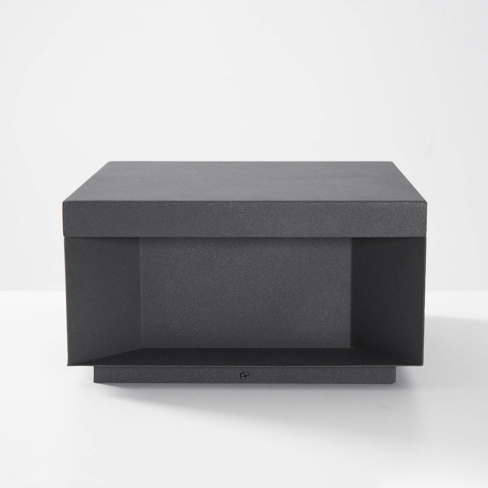 Outdoor Post Light Black Finish-Lighting > Outdoor Lighting-casanuva-casanuva