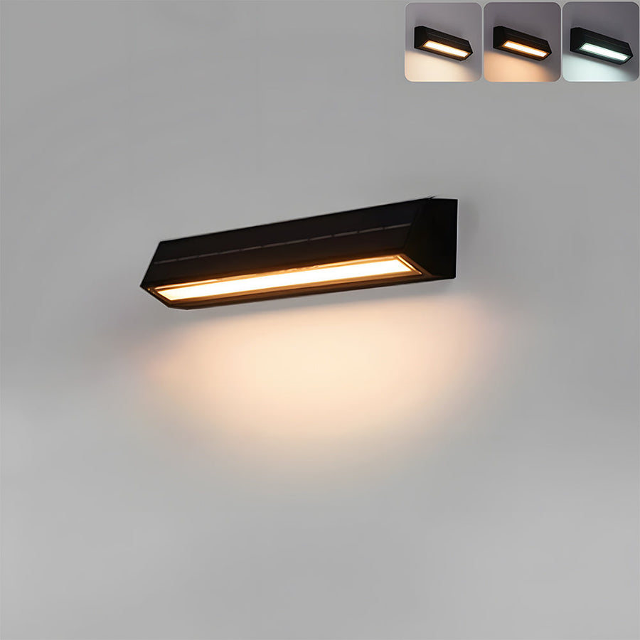 Outdoor Solar Wall Light IP65 Acrylic-Lighting > Outdoor Lighting-casanuva-casanuva