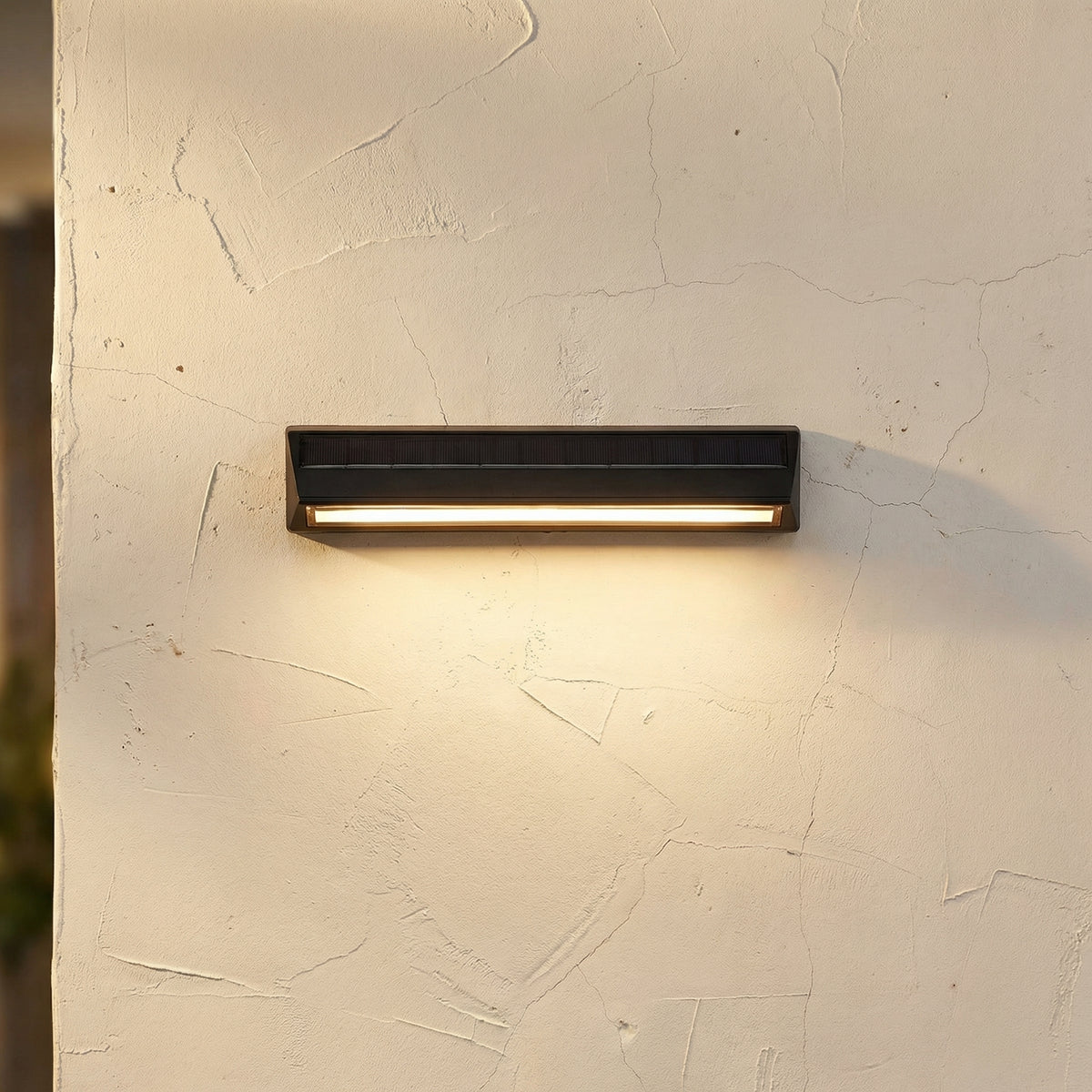 Outdoor Solar Wall Light IP65 Acrylic-Lighting > Outdoor Lighting-casanuva-casanuva