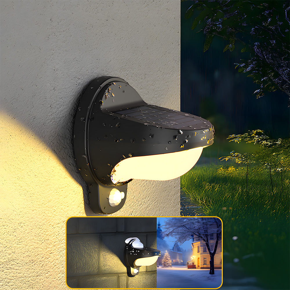 Outdoor Solar Wall Light IP65 Waterproof with Motion Sensor-Lighting > Outdoor Lighting-casanuva-casanuva