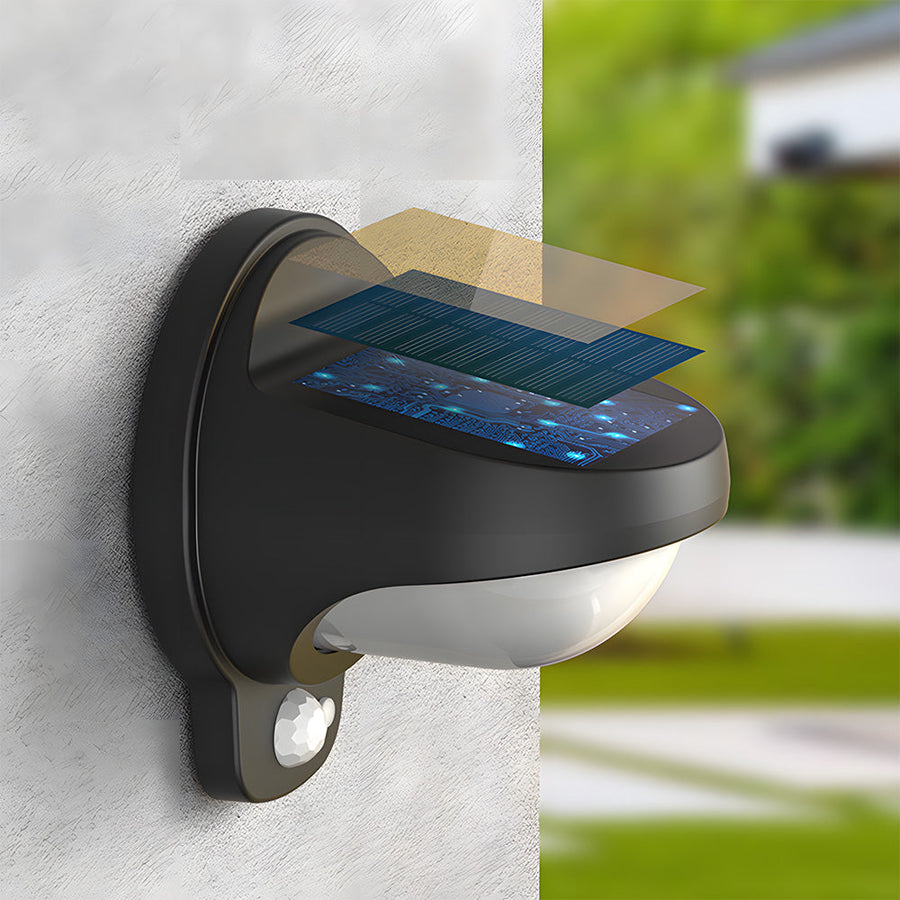 Outdoor Solar Wall Light IP65 Waterproof with Motion Sensor-Lighting > Outdoor Lighting-casanuva-casanuva