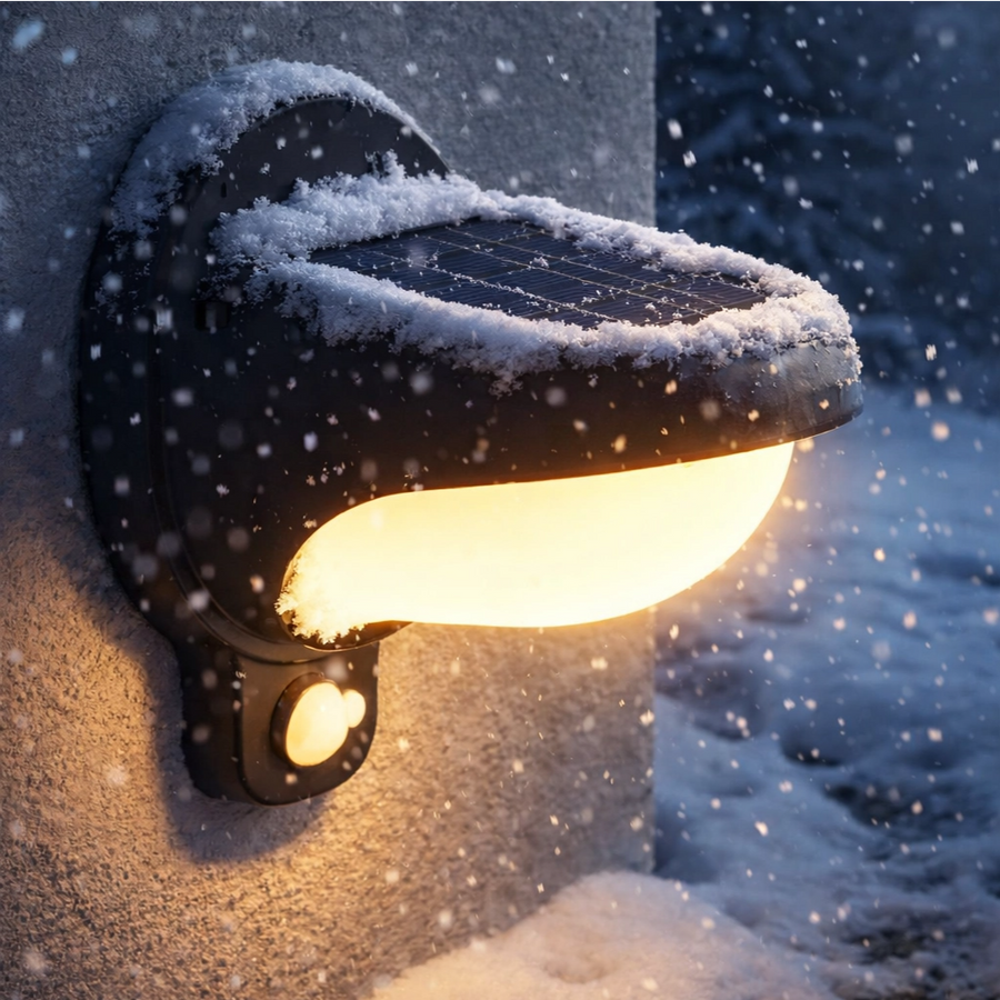 Outdoor Solar Wall Light IP65 Waterproof with Motion Sensor-Lighting > Outdoor Lighting-casanuva-casanuva