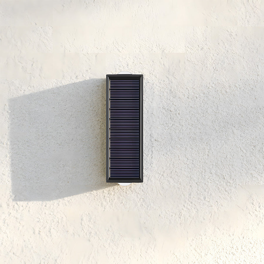 Outdoor Solar Wall Light Modern Up and Down Design for Garden and Courtyard-Lighting > Outdoor Lighting-casanuva-casanuva