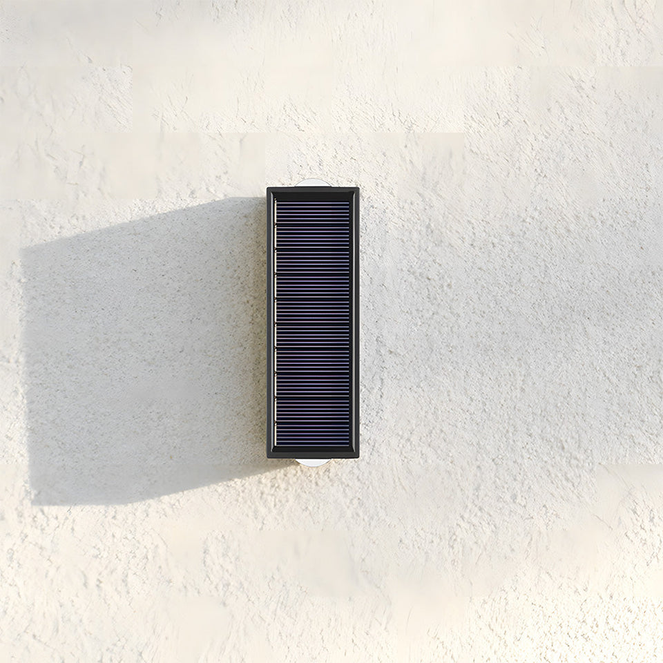 Outdoor Solar Wall Light Modern Up and Down Design for Garden and Courtyard-Lighting > Outdoor Lighting-casanuva-casanuva