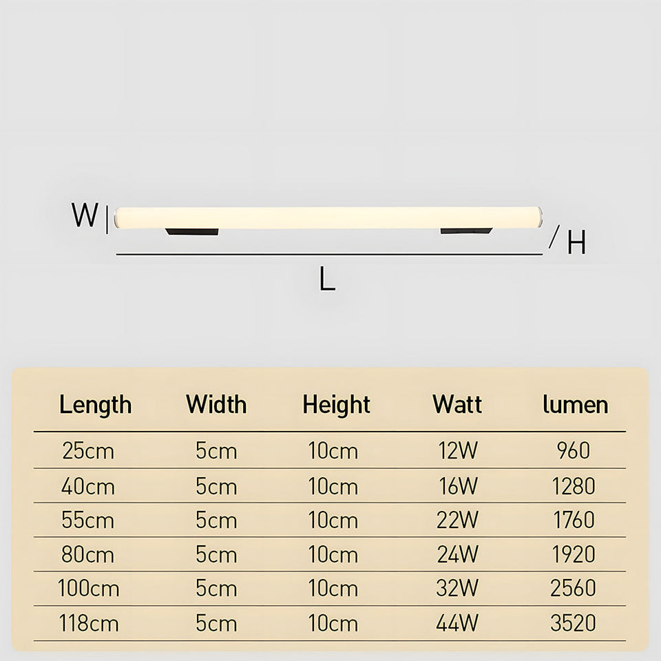 Outdoor Wall Light LED White Minimalist Design-Lighting > Outdoor Lighting-casanuva-casanuva