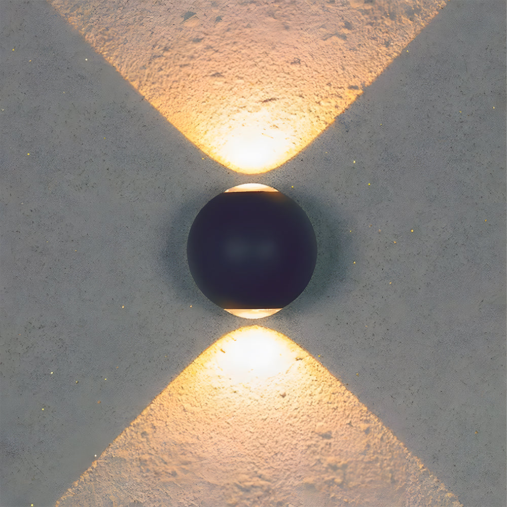 Outdoor Waterproof LED Wall Light in Warm White for Entryway Garage Patio-Lighting > Outdoor Lighting-casanuva-casanuva