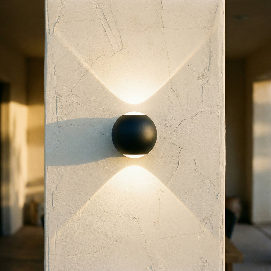 Outdoor Waterproof LED Wall Light in Warm White for Entryway Garage Patio-Lighting > Outdoor Lighting-casanuva-casanuva