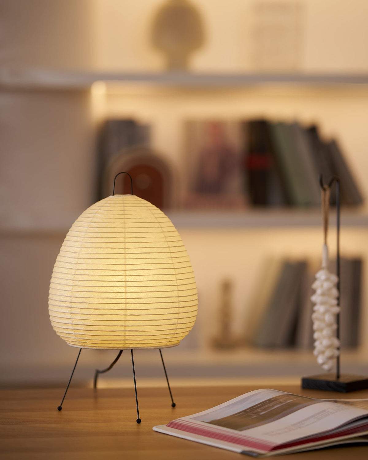 Paper Table Lamp with Soft Glow-Lighting > Table Lamps-casanuva-casanuva