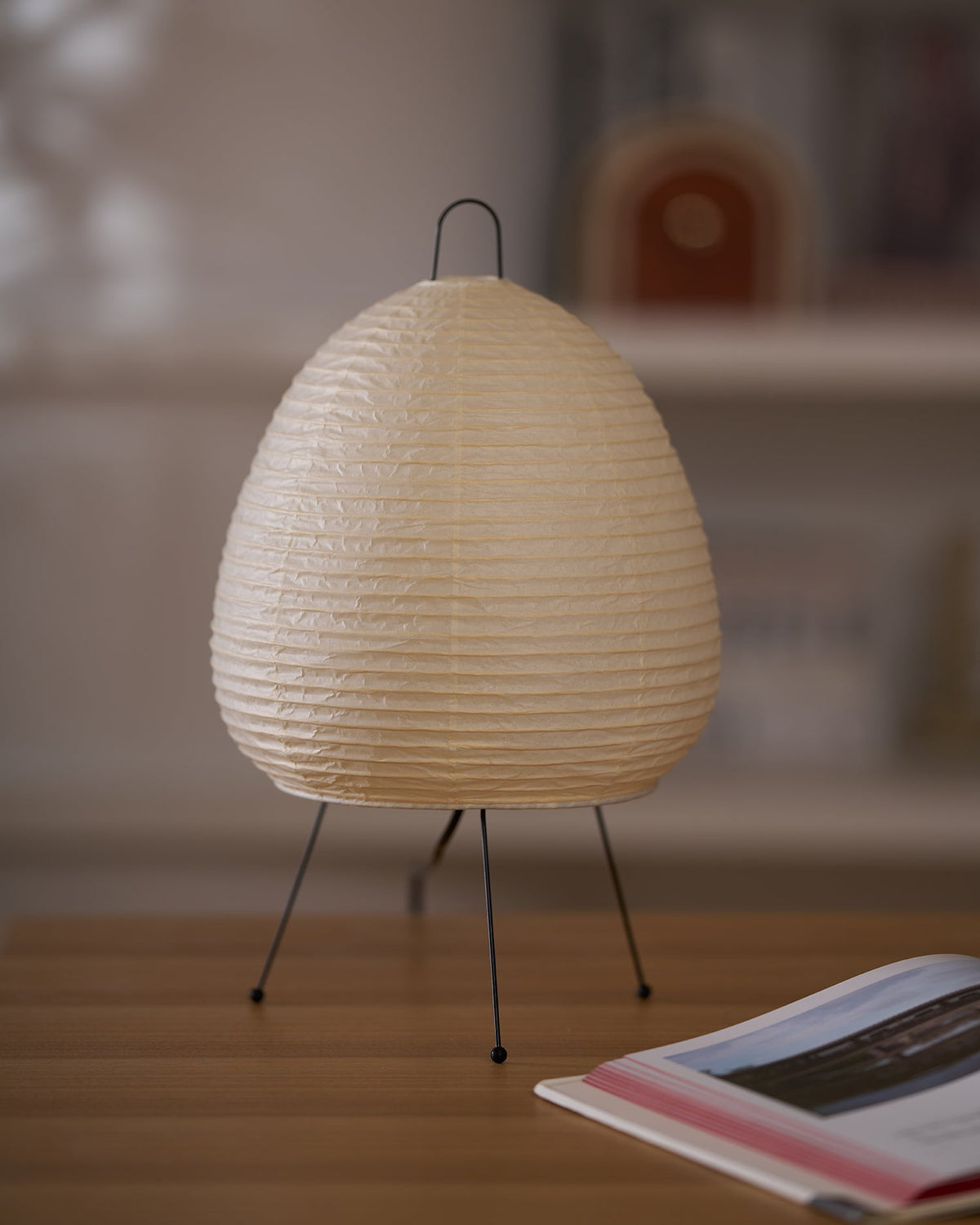 Paper Table Lamp with Soft Glow-Lighting > Table Lamps-casanuva-casanuva