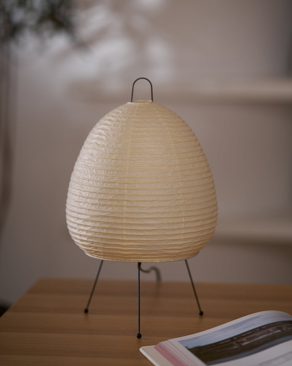 Paper Table Lamp with Soft Glow-Lighting > Table Lamps-casanuva-casanuva