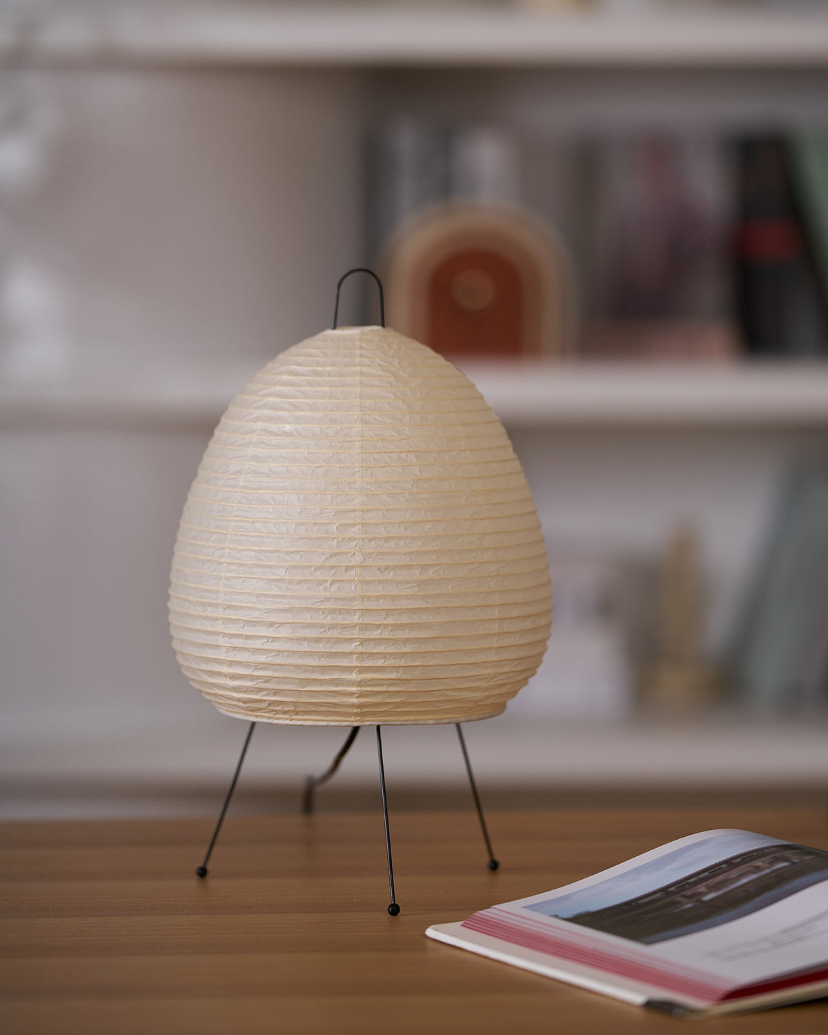 Paper Table Lamp with Soft Glow-Lighting > Table Lamps-casanuva-casanuva