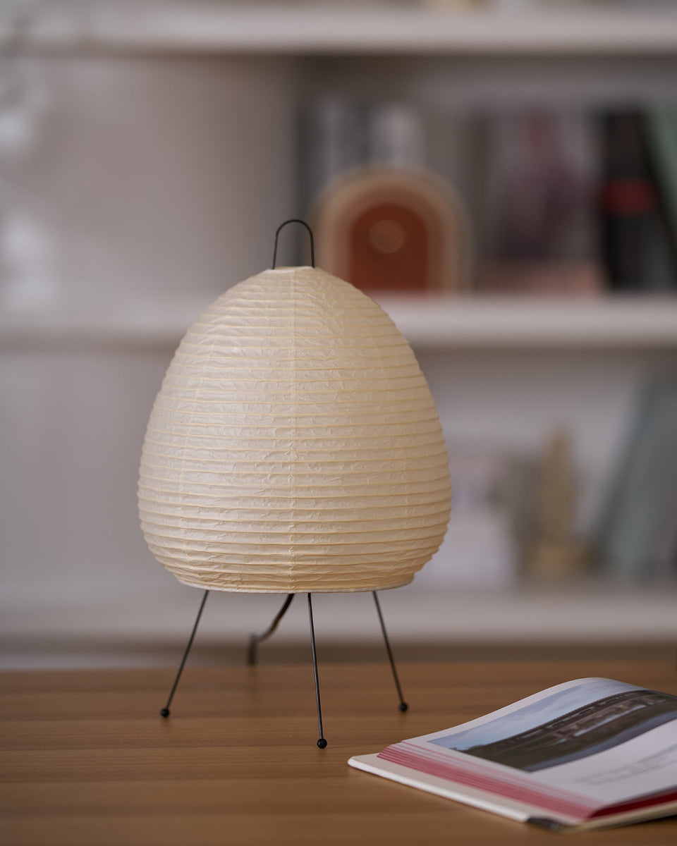 Paper Table Lamp with Soft Glow-Lighting > Table Lamps-casanuva-casanuva