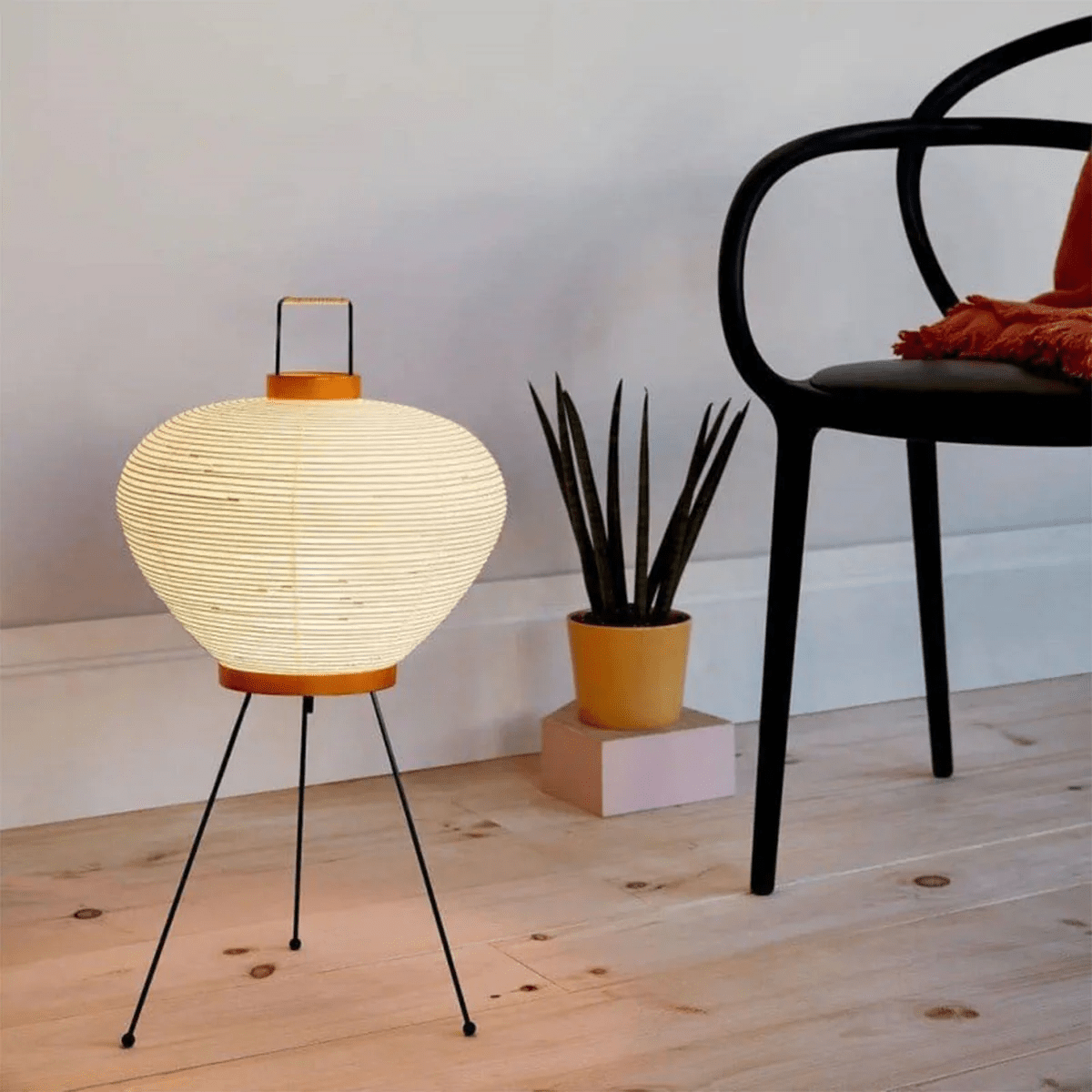 Paper Table Lamp with Soft Glow-Lighting > Table Lamps-casanuva-casanuva