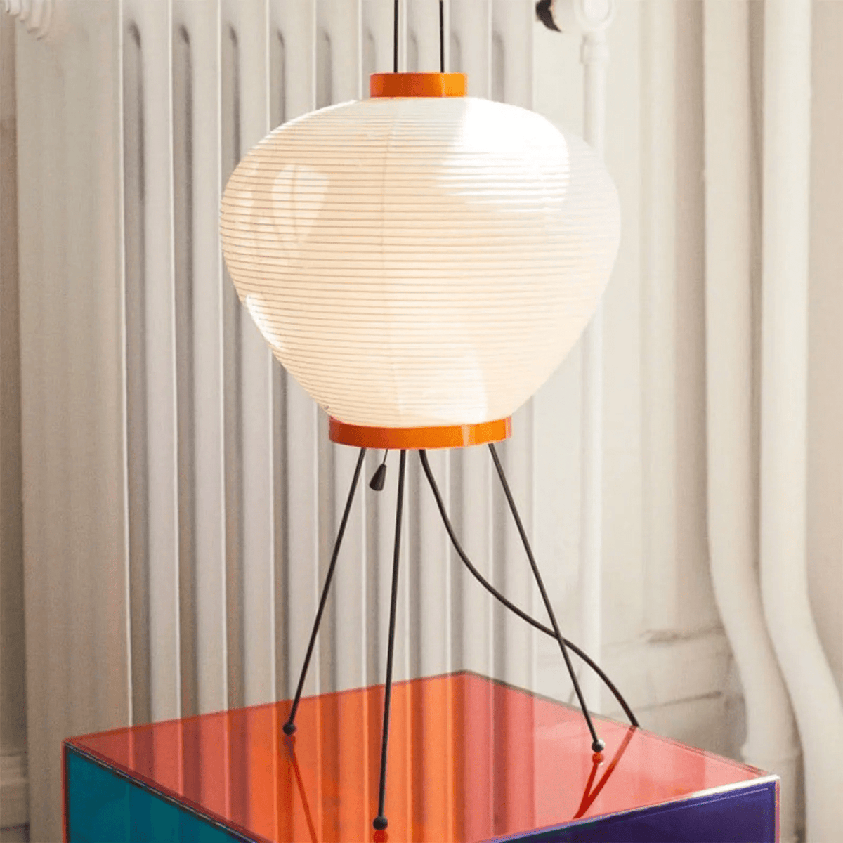 Paper Table Lamp with Soft Glow-Lighting > Table Lamps-casanuva-casanuva